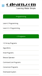 Mobile Screenshot of c4learn.com
